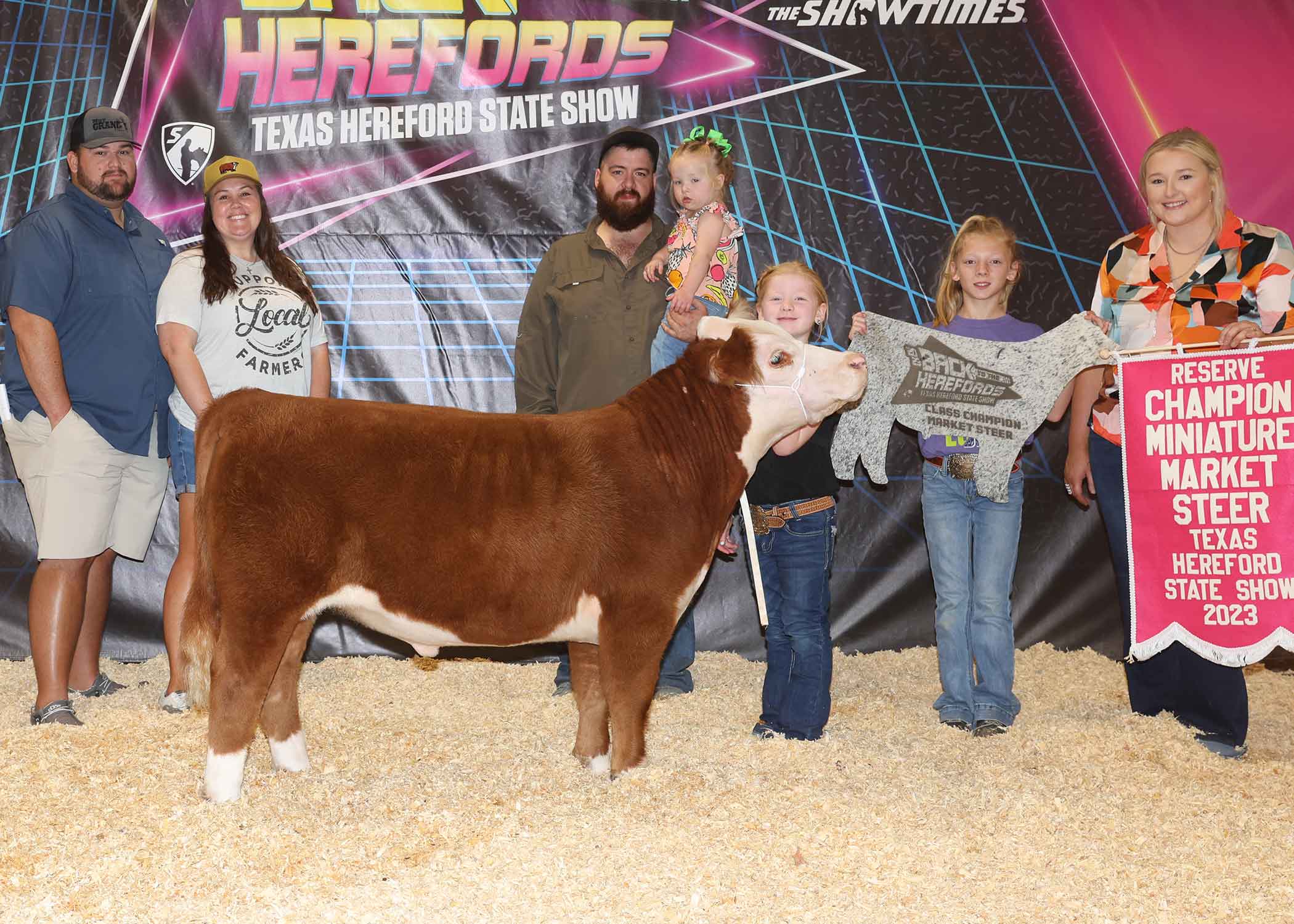 Reserve Champion Mini Hereford Steer