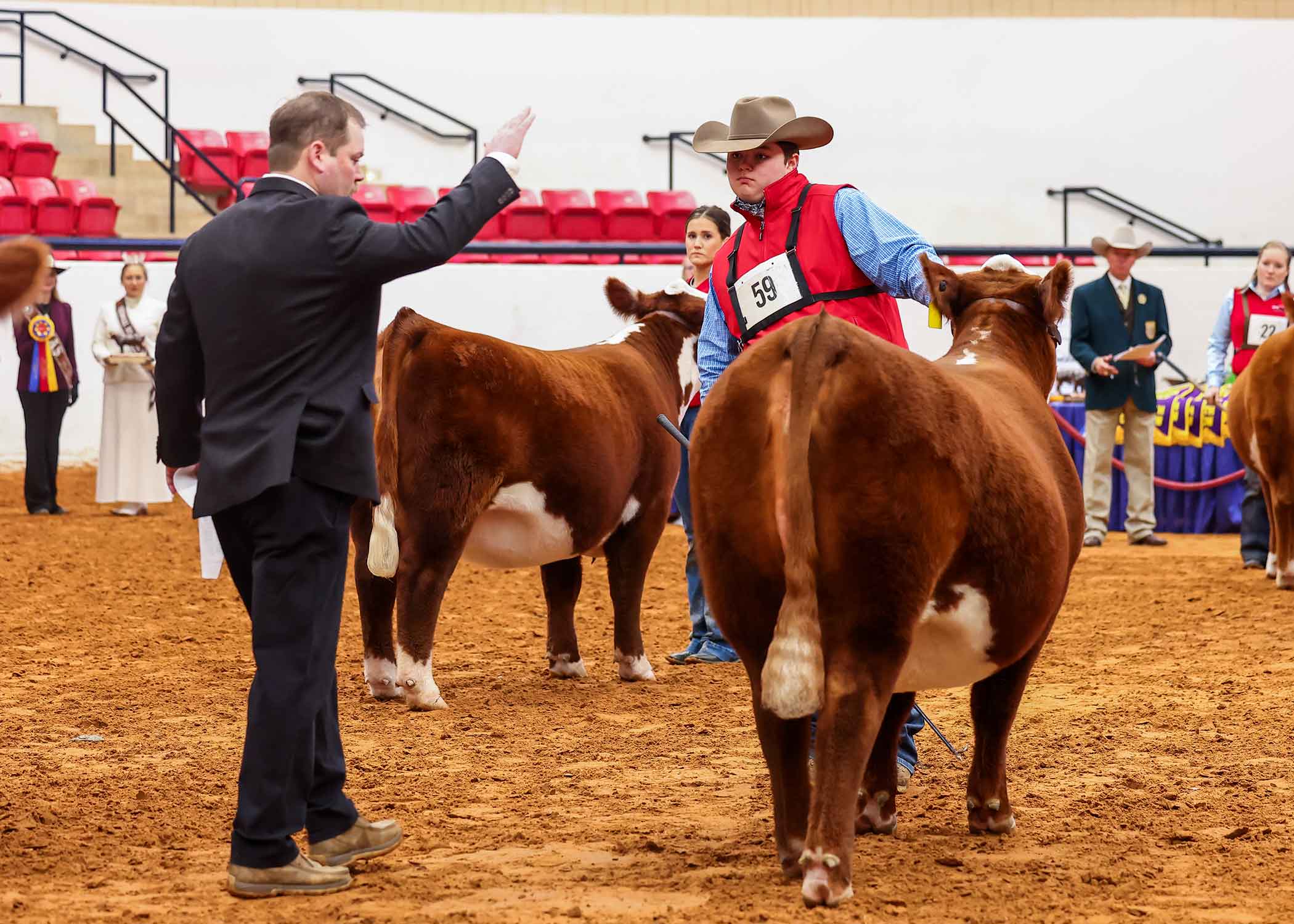 Premier Hereford Breeder & Exhibitor